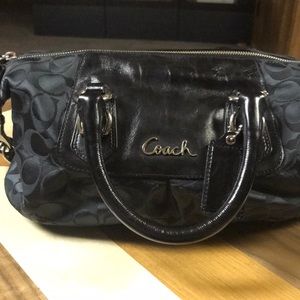 Coach black purse